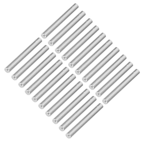 ELAYARD 30 Stück Teiliges Edelstahl Regalstützstift Zylinderstifte Metall Pins für Möbelmontage und Befestigung von Ablagen Schränken und Möbelkomponenten von ELAYARD