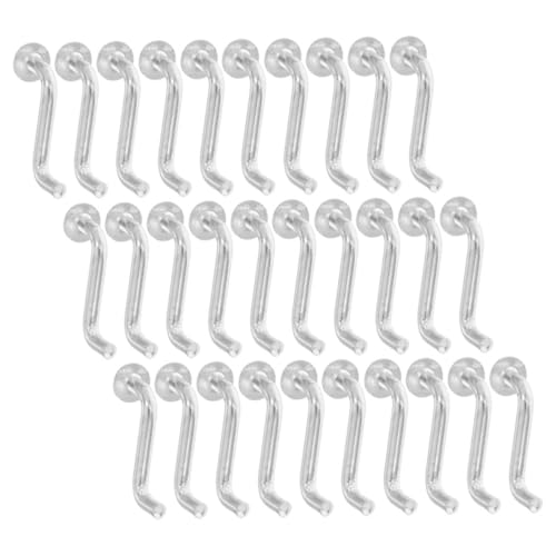 ELAYARD 30 Stück Teiliges Sicherheits palettenregal Fallstifte aus Verzinktem Sicherungsstifte für Regalsysteme Einfache Montage Hohe Stabilität Geeignet für Lager und Logistik ELAYARD 30 Stück Teiliges Sicherheits palettenregal Fallstifte aus Verzinktem Sicherungsstifte für Regalsysteme Einfache Montage Hohe Stabilität Geeignet für Lager und Logistik von ELAYARD