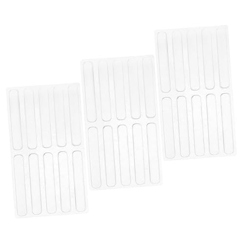 ELAYARD 30 Stück Teiliges Transparente Silikon Cabinet Door Bumpers Flexible rutschfeste Schutzpuffer für Glas Holz Metall und Geräuschdämpfend Selbstklebend von ELAYARD