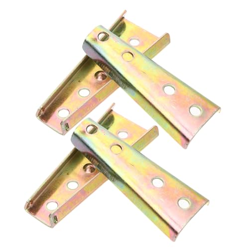 ELAYARD 4 Paare Sofa Verbindungsbeschläge aus Verzinktem Metall Stabile Möbelverbinder zur Fixierung von Couch Sitzteilen Inklusive Schrauben für Einfache Montage und Langlebige Nutzung von ELAYARD