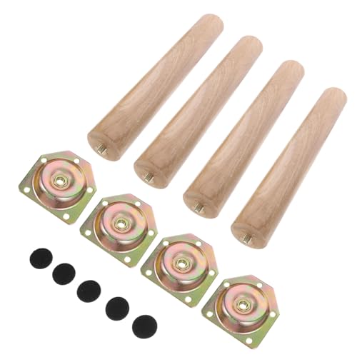 ELAYARD 4 Sätze Holz möbelfüße Tischbeine aus Premium Holz Stabile Sofa Schrankbeine Hohe Ersatzfüße für Couch Bett Couchtisch und Tv Schrank Poliert Langlebig und Elegant ELAYARD 4 Sätze Holz möbelfüße Tischbeine aus Premium Holz Stabile Sofa Schrankbeine Hohe Ersatzfüße für Couch Bett Couchtisch und Tv Schrank Poliert Langlebig und Elegant von ELAYARD