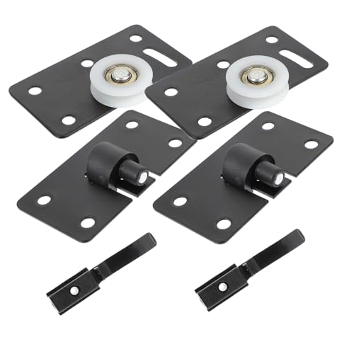 ELAYARD 4 Sätze Schiebetürrollen für Möbel Robuste Geräuscharme Kleiderschrank schiebetürräder mit Pufferfunktion Leicht zu Montierende Verschleißfeste Laufrollen für Schranktüren ELAYARD 4 Sätze Schiebetürrollen für Möbel Robuste Geräuscharme Kleiderschrank schiebetürräder mit Pufferfunktion Leicht zu Montierende Verschleißfeste Laufrollen für Schranktüren von ELAYARD