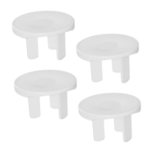 ELAYARD 4 Stck Teiliges Steckdosen schutzset Kindersicherung Polige Steckdosen Elektrischer Kinderschutz Steckerabdeckung Einfache Montage und Entfernung für Zuhause und Büro von ELAYARD