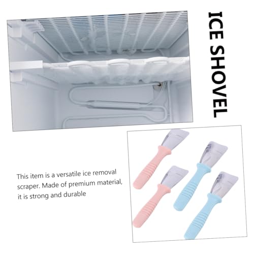 ELAYARD 4 Stück Edelstahl Eisschaufel Eisportionierer mit Feiner Politur Frostentferner für Gefrierschrank Küchenhelfer Nordisches Design in Blau für Haushalt und Gastronomie ELAYARD 4 Stück Edelstahl Eisschaufel Eisportionierer mit Feiner Politur Frostentferner für Gefrierschrank Küchenhelfer Nordisches Design in Blau für Haushalt und Gastronomie von ELAYARD