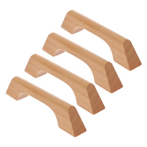 ELAYARD 4 Stück Massivholz Schubladengriffe Lochabstand Robuste Möbelgriffe für Schränke Kommoden Kleiderschränke Lackierte Holzzüge Einfache Montage Langlebig und Elegant ELAYARD 4 Stück Massivholz Schubladengriffe Lochabstand Robuste Möbelgriffe für Schränke Kommoden Kleiderschränke Lackierte Holzzüge Einfache Montage Langlebig und Elegant von ELAYARD