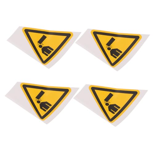 ELAYARD 4 Stück Selbstklebendes Warnschild Dreieckiges Achten Sie Ihren Kopf Schild Wetterfestes PVC Sicherheitszeichen Für Niedrige Decken Industrielle Kopf Schutzbereiche ELAYARD 4 Stück Selbstklebendes Warnschild Dreieckiges Achten Sie Ihren Kopf Schild Wetterfestes PVC Sicherheitszeichen Für Niedrige Decken Industrielle Kopf Schutzbereiche von ELAYARD