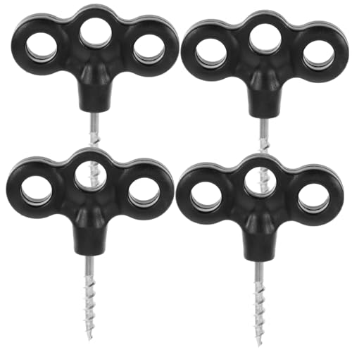 ELAYARD 4 Stück Stabile Leichte Kunststoff Zeltheringe für Harte Böden Windfeste Camping Heringe Wiederverwendbare Strand Outdoor Zelt pegs Einfach zu Verwenden und Langlebig ELAYARD 4 Stück Stabile Leichte Kunststoff Zeltheringe für Harte Böden Windfeste Camping Heringe Wiederverwendbare Strand Outdoor Zelt pegs Einfach zu Verwenden und Langlebig von ELAYARD