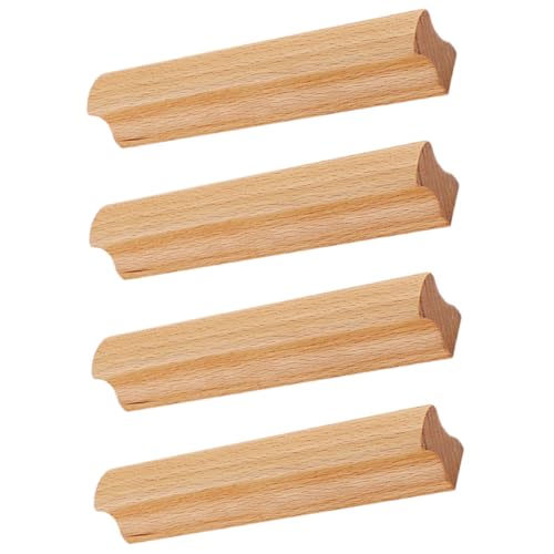ELAYARD 4 Stück Teiliges Holzgriffe Lochabstand Robuste Schrankgriffe aus Buche für Kleiderschrank Kommode Küchenmöbel Praktische und Langlebige Möbelgriffe ELAYARD 4 Stück Teiliges Holzgriffe Lochabstand Robuste Schrankgriffe aus Buche für Kleiderschrank Kommode Küchenmöbel Praktische und Langlebige Möbelgriffe von ELAYARD