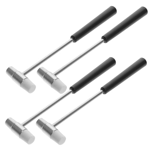 ELAYARD 4 Stück Teiliges Kleiner Multifunktionaler Hammer mit Weicher und Harter Schlagfläche Kompakt und Leicht Geeignet für Frauen Uhrmacher und Holzarbeiten Praktisches Werkzeug für ELAYARD 4 Stück Teiliges Kleiner Multifunktionaler Hammer mit Weicher und Harter Schlagfläche Kompakt und Leicht Geeignet für Frauen Uhrmacher und Holzarbeiten Praktisches Werkzeug für von ELAYARD