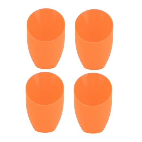 ELAYARD 4 Stück Teiliges Kunststoff Schräg Hufeisenform Ersatz Lampenschirm für Tisch Wandleuchte Dekorative Lichtabdeckung Weichere Lichtstreuung Geeignet für Wohn Schlafzimmer von ELAYARD