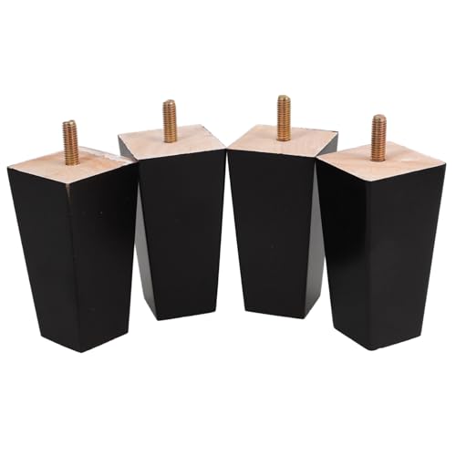 ELAYARD 4 Stück Teiliges Möbelbeine aus Massivem Holz Hohe Schräg Zulaufende Sofabeine Robuste Ersatzfüße für Sofa Schrank Kommode und Tv Möbel Einfache Montage mit Schrauben Langlebige ELAYARD 4 Stück Teiliges Möbelbeine aus Massivem Holz Hohe Schräg Zulaufende Sofabeine Robuste Ersatzfüße für Sofa Schrank Kommode und Tv Möbel Einfache Montage mit Schrauben Langlebige von ELAYARD