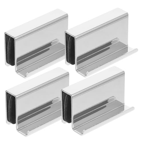 ELAYARD 4 Stück Teiliges Robuste Glastürgriff Klemmen Verchromt für Glas oder Kunststoff Vitrinen und Schranktüren Vielseitig Einsetzbar Einfache Montage für Küchen Bad Möbel ELAYARD 4 Stück Teiliges Robuste Glastürgriff Klemmen Verchromt für Glas oder Kunststoff Vitrinen und Schranktüren Vielseitig Einsetzbar Einfache Montage für Küchen Bad Möbel von ELAYARD