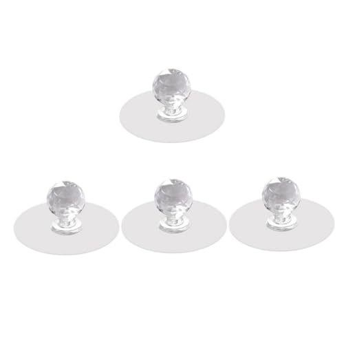 ELAYARD 4 Stück Teiliges Selbstklebendes Schrankgriff Stanzfrei Transparenter Klebehaken Ergonomische Langlebige Möbelgriffe für Kommoden und Kleiderschränke Einfache Montage ELAYARD 4 Stück Teiliges Selbstklebendes Schrankgriff Stanzfrei Transparenter Klebehaken Ergonomische Langlebige Möbelgriffe für Kommoden und Kleiderschränke Einfache Montage von ELAYARD