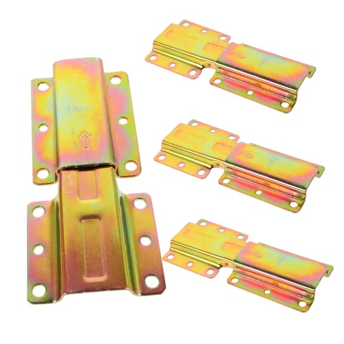 ELAYARD 4 Stück Teiliges Sofa verbindungsset aus Metall Goldfarbene Möbelverbinder mit Einzigartigem Verriegelungsstift Rutschfeste Sofaverbindung für Stabile und Wackelfreie Montage ELAYARD 4 Stück Teiliges Sofa verbindungsset aus Metall Goldfarbene Möbelverbinder mit Einzigartigem Verriegelungsstift Rutschfeste Sofaverbindung für Stabile und Wackelfreie Montage von ELAYARD