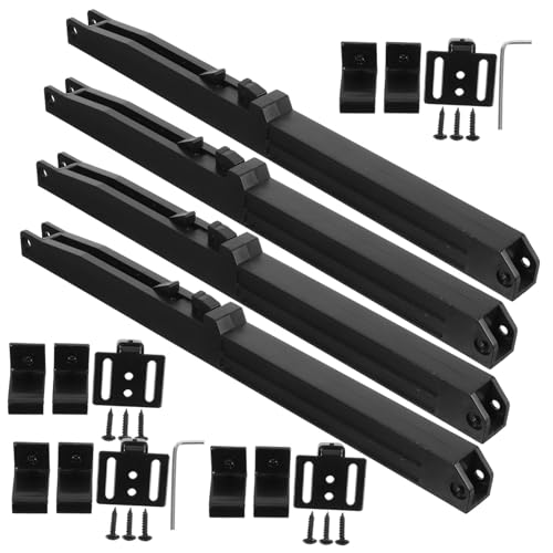 ELAYARD 4 Stück Teiliges Soft-close Scheunentüren Präziser Dämpfer aus Hochwertigem Pom-material Langlebiger Schiebepuffer für Sanftes Schließen Schutz vor Stoßschäden Geeignet für Wohn von ELAYARD