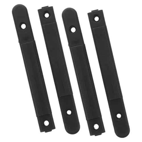 ELAYARD 4 Stück Teiliges aus Robusten Einstellbaren Gurtschnallen für Absperrpfosten Geeignet für Ausziehbare Absperrungen mit Sicherem Verschlussmechanismus für Absperrbandhalterungen und von ELAYARD