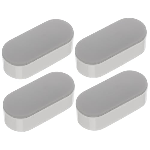 ELAYARD 4 Stück Toilettensitz Dichtungspolster aus Robustem mit Selbstklebendem Wc Sitz Stoßdämpfer für Bidet Montagen Rutschfest Einfache Installation Passend für Standard Wc Sitze ELAYARD 4 Stück Toilettensitz Dichtungspolster aus Robustem mit Selbstklebendem Wc Sitz Stoßdämpfer für Bidet Montagen Rutschfest Einfache Installation Passend für Standard Wc Sitze von ELAYARD