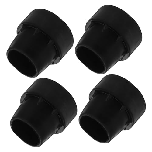 ELAYARD 4 Stück Trampolin Beinkappen Gummi Rutschfeste Stoßdämpfende Ersatzteile für Diverse Modelle Verschleißfest Einfache Montage Stabilisierende Trampolin Zubehörteile von ELAYARD