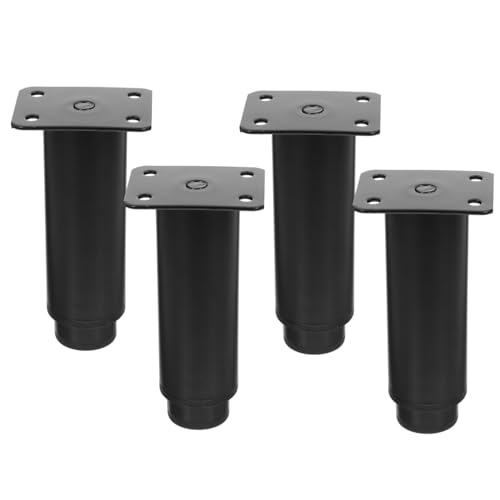 ELAYARD 4 Stück Verstellbare Möbelbeine Stabile Verstellbare Möbelfüße für Stühle Schränke Sofas und Tische Langlebige Möbelstützbeine Hohe Tragkraft Wasserfest Matte Schwarze Oberfläche ELAYARD 4 Stück Verstellbare Möbelbeine Stabile Verstellbare Möbelfüße für Stühle Schränke Sofas und Tische Langlebige Möbelstützbeine Hohe Tragkraft Wasserfest Matte Schwarze Oberfläche von ELAYARD