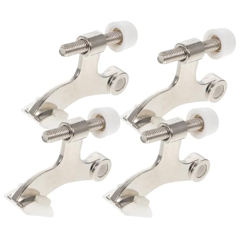 ELAYARD 4 Stück Verstellbarer Türstopper Scharnierstift aus Robustem Zinklegierung mit Gummipuffer Teiliges Verhindert Türschäden Einfache Anbringung für Schutz von Wänden und Türen ELAYARD 4 Stück Verstellbarer Türstopper Scharnierstift aus Robustem Zinklegierung mit Gummipuffer Teiliges Verhindert Türschäden Einfache Anbringung für Schutz von Wänden und Türen von ELAYARD