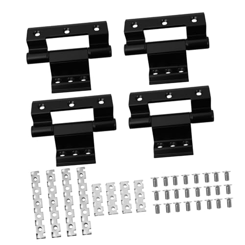 ELAYARD 4 Teiliges Aluminiumlegierung Fensterscharnier Gebrochene Brücke Design Robust Rostfrei Einfach zu Montieren Verstellbar Geeignet für Drehfenster und Türrahmen Langlebig und von ELAYARD