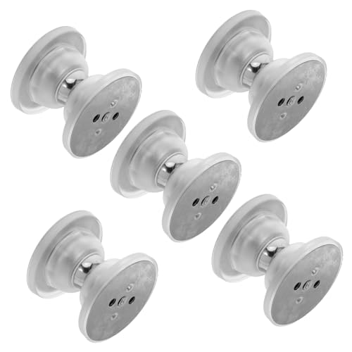 ELAYARD 5 Sätze Magnetischer Geräuschloser Türstopper mit Doppelseitigem Kleber Silikonbeschichtet Selbstklebend Platzsparend Rutschfest für Zuhause Büro Wohnmobil und Camping von ELAYARD