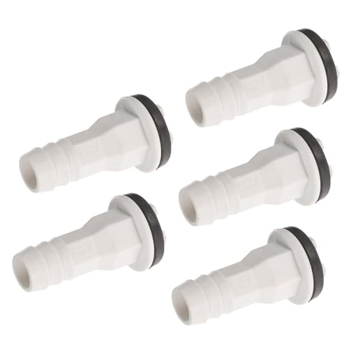 ELAYARD 5 Stück Teiliges Ablaufschlauch für Klimaanlagen Schlauchverbinder Split Unit Drainage Adapter aus Robustem Abs Wetterfest und Leckagefrei Geeignet für Haushalt Büro Hotel von ELAYARD