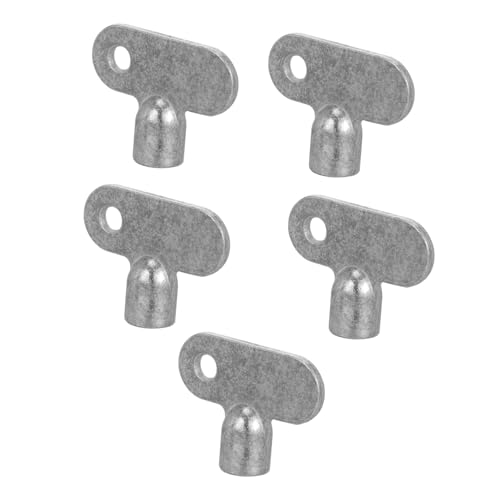 ELAYARD 5 Stück Teiliges Heizkörper entlüftungsventil schlüssel Langlebiger Zinklegierung Quadratischer Vierkantaufnahme Praktische Radiator entlüftung für Vielseitige Heizkörperanwendung ELAYARD 5 Stück Teiliges Heizkörper entlüftungsventil schlüssel Langlebiger Zinklegierung Quadratischer Vierkantaufnahme Praktische Radiator entlüftung für Vielseitige Heizkörperanwendung von ELAYARD