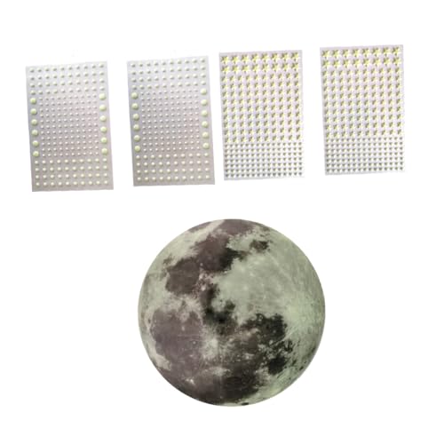 ELAYARD 5 Stück Teiliges Leuchtende Wandaufkleber Mond und Sterne Selbstklebend Fluoreszierend Mond Punkte Sterne Ablösbar Dekorativ für Kinderzimmer Fenster Glatte Oberflächen DIY ELAYARD 5 Stück Teiliges Leuchtende Wandaufkleber Mond und Sterne Selbstklebend Fluoreszierend Mond Punkte Sterne Ablösbar Dekorativ für Kinderzimmer Fenster Glatte Oberflächen DIY von ELAYARD