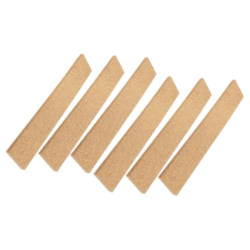 ELAYARD 6 Stück Selbstklebende Korkstreifen Wanddekoration Pinnwand Korkplatte für Büro Foto Wandstreifen Memo Notizen Aufhängung Praktisch Robust ELAYARD 6 Stück Selbstklebende Korkstreifen Wanddekoration Pinnwand Korkplatte für Büro Foto Wandstreifen Memo Notizen Aufhängung Praktisch Robust von ELAYARD