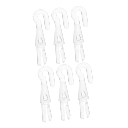 ELAYARD 6 Stück Teiliges Blindstab Ersatzhaken aus Robustem Material Flexible Verbindung für Vertikale Jalousien Sicherer Halt und Einfache Montage Geeignet für Fensterläden und Rollos von ELAYARD