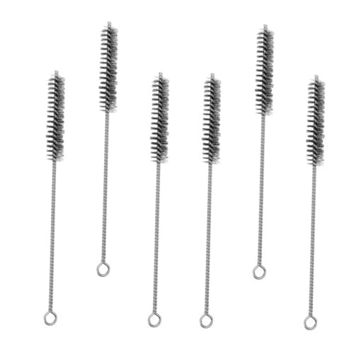 ELAYARD 6 Stück Teiliges Edelstahl Drahtbürsten für Rohrreinigung Stabile Reinigungstools für Enge Rohre für Schwer Zugängliche Stellen Wie Gewinde Rost und Farbreste Entfernen ELAYARD 6 Stück Teiliges Edelstahl Drahtbürsten für Rohrreinigung Stabile Reinigungstools für Enge Rohre für Schwer Zugängliche Stellen Wie Gewinde Rost und Farbreste Entfernen von ELAYARD