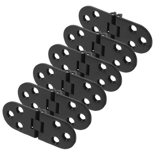 ELAYARD 6 Stück Teiliges Kleine Scharniere für Klapptische Stabile Langlebige Tischscharniere für Faltbare Tischplatten Einfache Montage Sichere Verbindung für Küchenschrank ELAYARD 6 Stück Teiliges Kleine Scharniere für Klapptische Stabile Langlebige Tischscharniere für Faltbare Tischplatten Einfache Montage Sichere Verbindung für Küchenschrank von ELAYARD