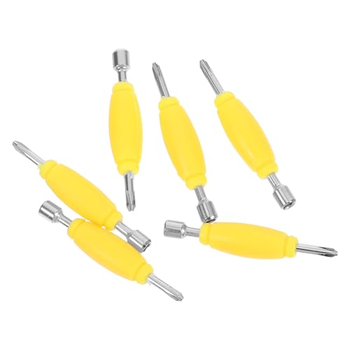ELAYARD 6 Stück Teiliges Mini schraubendreher Fingerboards Doppelseitiges Präzisionswerkzeug Kompakt und Vielseitig Geeignet für Finger skateboard Reparatur und Wartung von ELAYARD