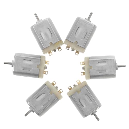 ELAYARD 6 Stück Teiliges Motor set für DIY Spielzeugeisenbahn Kleiner Langlebiger Elektromotor mit Stabilem Material Kompatibel für Modellautos und Praktisches Zubehör für Hobby und ELAYARD 6 Stück Teiliges Motor set für DIY Spielzeugeisenbahn Kleiner Langlebiger Elektromotor mit Stabilem Material Kompatibel für Modellautos und Praktisches Zubehör für Hobby und von ELAYARD