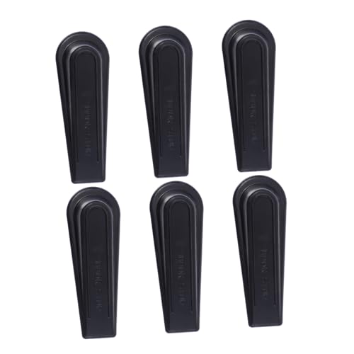 ELAYARD 6 Stück Teiliges Rutschfeste Türstopper aus Kunststoff Praktischer Türkeil für Haushalt und Möbel Kratzfreier Schutz für Böden Kindersicherer Türhalter für Zuhause und Büro von ELAYARD