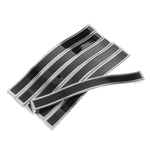 ELAYARD 6 Stück Teiliges Schrankgriffe aus Zinklegierung Lochabstand Rostfrei Ergonomisch Geformt Moderne Möbelgriffe für Kleiderschrank Schranktüren Vielseitig Einsetzbar von ELAYARD