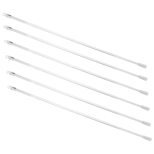 ELAYARD 6 Stück Teiliges Transparente Jalousie zugstäbe Lang mit Haken Praktische Fensteröffner stangen Langlebige Gardinenzubehör für Vertikale Lamellen Einsetzbar ELAYARD 6 Stück Teiliges Transparente Jalousie zugstäbe Lang mit Haken Praktische Fensteröffner stangen Langlebige Gardinenzubehör für Vertikale Lamellen Einsetzbar von ELAYARD