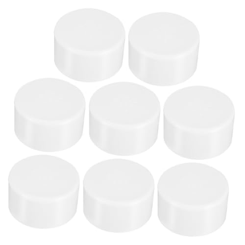 ELAYARD 8 Stück PVC Rohr Endkappen Innenmaß PVC Rohrstopfen Sprinkler Verschlusskappen Langlebig für Sanitär Gartenmöbel Installation von ELAYARD