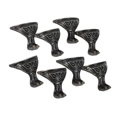 ELAYARD 8 Stück Teiliges Kleine Metall Füße für Schatzkisten Retro-zinklegierung Tiergesicht Möbel-standfüße und Eckschutz für Geschenkboxen Aufbewahrungsboxen Dekorative Möbelstützen ELAYARD 8 Stück Teiliges Kleine Metall Füße für Schatzkisten Retro-zinklegierung Tiergesicht Möbel-standfüße und Eckschutz für Geschenkboxen Aufbewahrungsboxen Dekorative Möbelstützen von ELAYARD