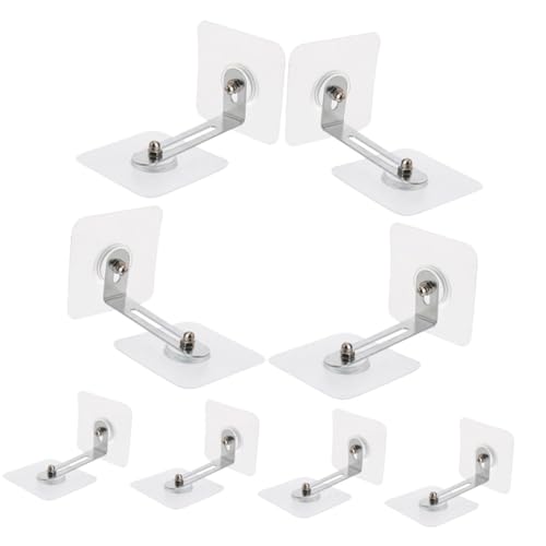 ELAYARD 8 Stück Teiliges Möbel Selbstklebend Schwerlast Möbelanker zur Wandbefestigung Kippsicher Verstellbar Langlebig Modernes Design für Schrank Regal Kommode Einfache Montage ELAYARD 8 Stück Teiliges Möbel Selbstklebend Schwerlast Möbelanker zur Wandbefestigung Kippsicher Verstellbar Langlebig Modernes Design für Schrank Regal Kommode Einfache Montage von ELAYARD