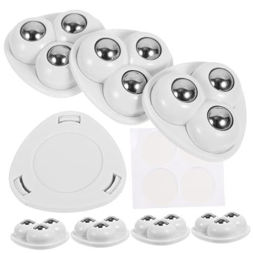 ELAYARD 8 Stück Teiliges Selbstklebende Kleine Robuste für Aufbewahrungsboxen Drehbar und Geräuscharm für Möbel Mülltonnen und Bastelprojekte ELAYARD 8 Stück Teiliges Selbstklebende Kleine Robuste für Aufbewahrungsboxen Drehbar und Geräuscharm für Möbel Mülltonnen und Bastelprojekte von ELAYARD