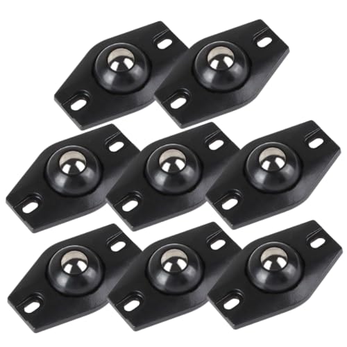 ELAYARD 8 Stück Teiliges Selbstklebende Mini Drehung Kleine Abs räder mit Edelstahlkugeln Geräuscharm und Belastbar für Aufbewahrungsboxen Möbel und Mülltonnen ELAYARD 8 Stück Teiliges Selbstklebende Mini Drehung Kleine Abs räder mit Edelstahlkugeln Geräuscharm und Belastbar für Aufbewahrungsboxen Möbel und Mülltonnen von ELAYARD