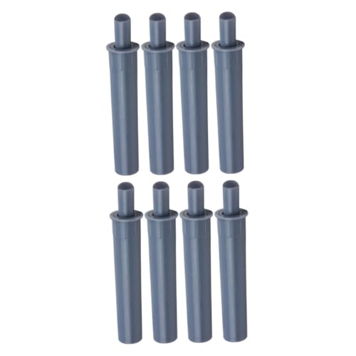 ELAYARD 8 Stück Teiliges Türpuffer Abs Kunststoff Stoßdämpfend und Geräuscharm Rutschfest Schützt Türen und Wände im Haushalt Geeignet für Schiebetüren und Zimmertüren Dunkelgrau von ELAYARD