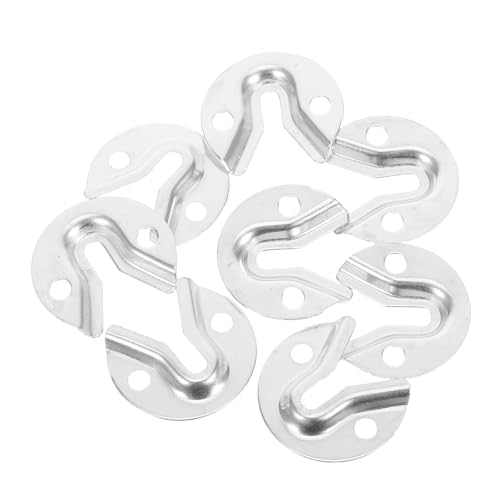 ELAYARD 8 Stück Teiliges Wandhalter aus Edelstahl Robuste Spiegel Bilderrahmen-clips für Sichere Möbelbefestigung Vielseitige Wandmontage Schnelle Diy-installation ELAYARD 8 Stück Teiliges Wandhalter aus Edelstahl Robuste Spiegel Bilderrahmen-clips für Sichere Möbelbefestigung Vielseitige Wandmontage Schnelle Diy-installation von ELAYARD