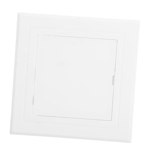 ELAYARD Abs Kunststoff Zugangsplatte Weiß Wasserdichter und Staubdichter Inspektionsdeckel für Klimaanlagen Langlebige und Dekorative Wand und Deckenöffnung Einfache Montage für Trockenbau von ELAYARD