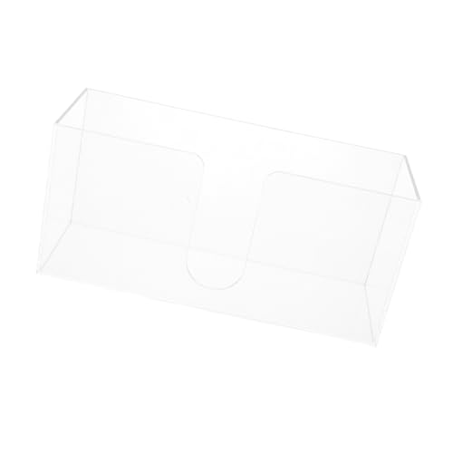 ELAYARD Acryl Serviettenhalter Transparent Stabiler Taschentuchspender für Küche Bad Esszimmer mit Rutschfester Basis und Großem Fassungsvermögen zur Einfachen Reinigung ELAYARD Acryl Serviettenhalter Transparent Stabiler Taschentuchspender für Küche Bad Esszimmer mit Rutschfester Basis und Großem Fassungsvermögen zur Einfachen Reinigung von ELAYARD