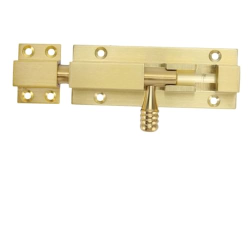 ELAYARD Aluminiumlegierung Tür Riegelschloss Verlängert Anti diebstahl Fenster Türschloss Robust Rostfrei Einfache Montage Für Holz Innentüren Badezimmer Küche von ELAYARD