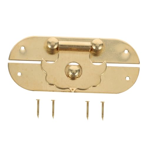 ELAYARD Antike Kupfer latch für Holzboxen Kleine Scharniere Robust und Langlebig Vintage Verschluss für Schmuckkästen Möbel Koffer mit Feiner Verarbeitung und Stabilem Design von ELAYARD