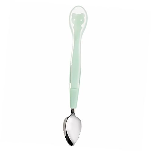 ELAYARD Ausbildung Doppelseitige Utensilien Schaben Schlamm Fütterung Geschirr Schaber Obst Früchte Tragbare Löffel Werkzeuge von ELAYARD